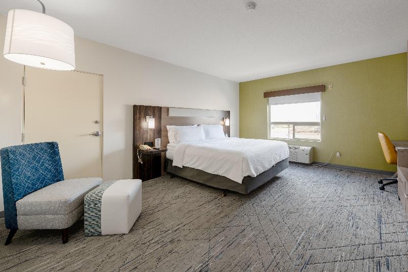 适合残疾人士使用的带超级大床的标准间, Holiday Inn Express Hotel & Suites Edmonton South, An Ihg