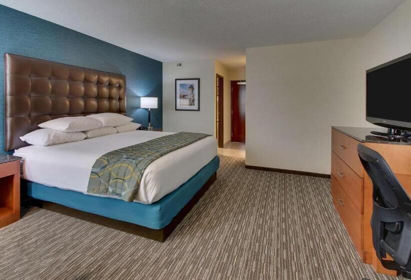 غرفة ديلوكس سرير كينج, Pear Tree Inn St Louis Airport