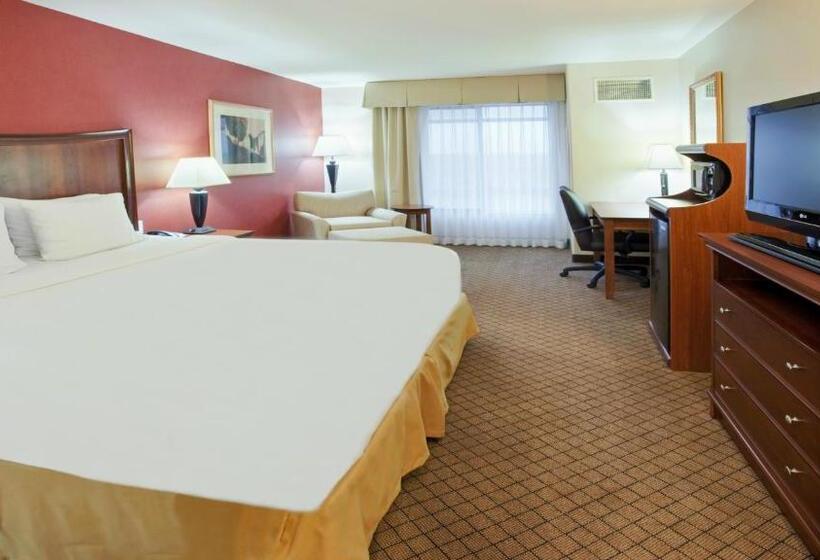 장애인을 위한 킹사이즈 침대 스탠다드 룸, Holiday Inn Express Hotel & Suites Lincoln By Ihg