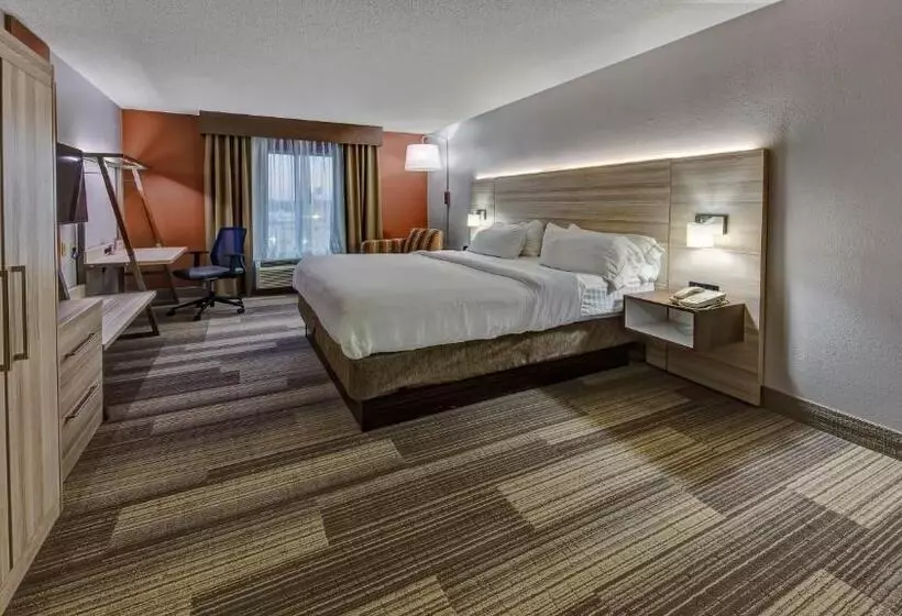 身障者適用キングサイズベッドルーム, Holiday Inn Express Hotel & Suites London, An Ihg
