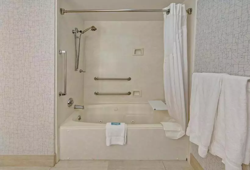 身障者適用キングサイズベッドルーム, Holiday Inn Express Hotel & Suites London, An Ihg
