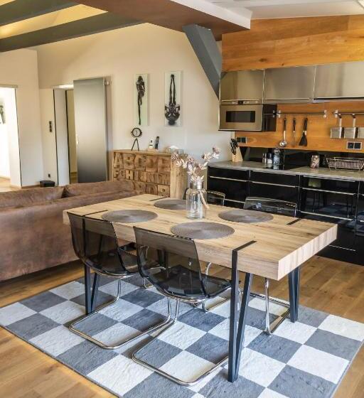 침실 1개 테라스 아파트, Plzeň