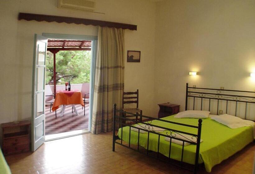 חדר סטנדרט לשלושה עם מרפסת, Sunset