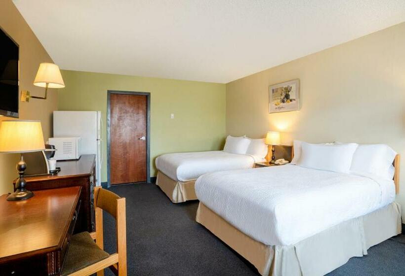 غرفه قياسيه سريرين مزدوجين, Thriftlodge By Wyndham Regina North