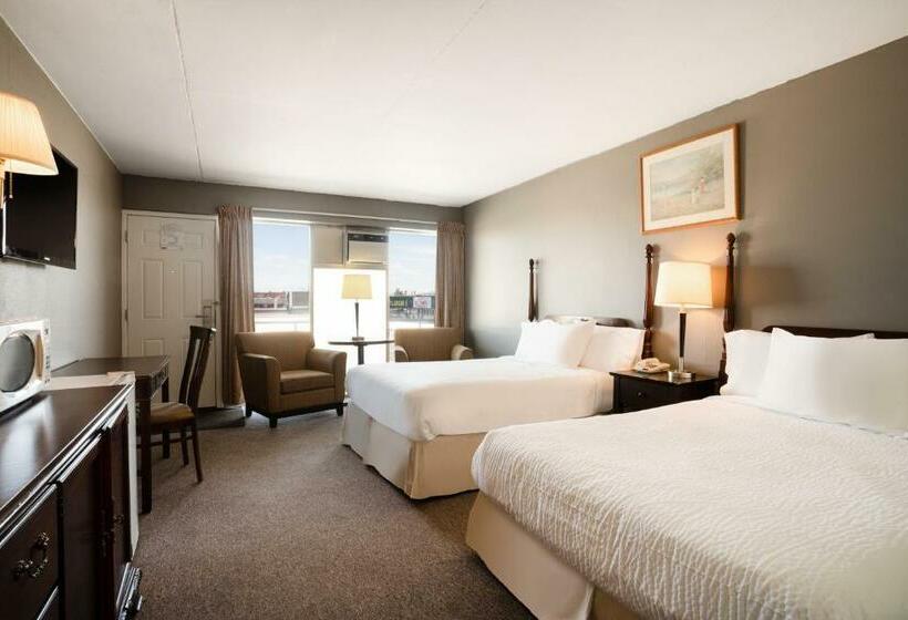 غرفه قياسيه سريرين مزدوجين, Thriftlodge By Wyndham Regina North