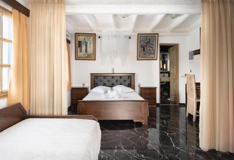 غرفة ديلوكس مطلّة علي البحر, Alexandros By The Beach   Serifos