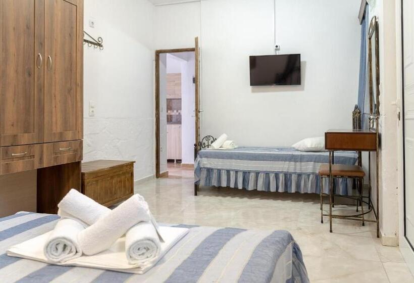 غرفة قياسية رباعية, Alexandros By The Beach   Serifos