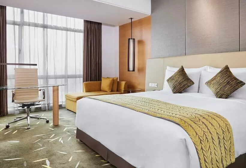 ダブルベッドスタンダードルーム, Crowne Plaza Zhongshan Wing On City, An Ihg