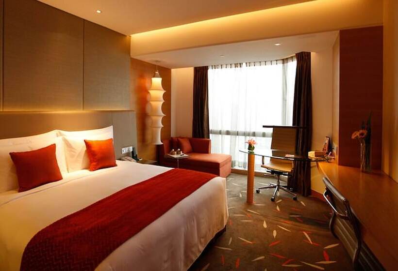 חדר סטנדרט מיטה זוגית, Crowne Plaza Zhongshan Wing On City, An Ihg