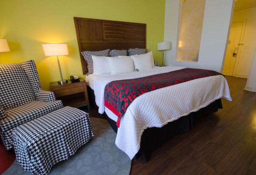 Pokój Typu Standard Łóżko King Przystosowany dla Osób Niepełnosprawnych, Indigo Columbus Architectural Center, An Ihg