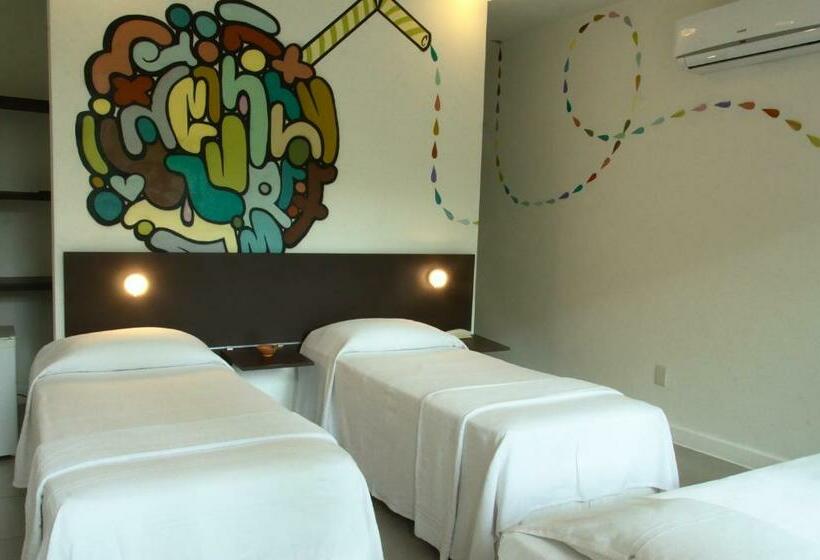 １ベッドルームのデラックスアパートメント, Villa Dos Graffitis Pousada