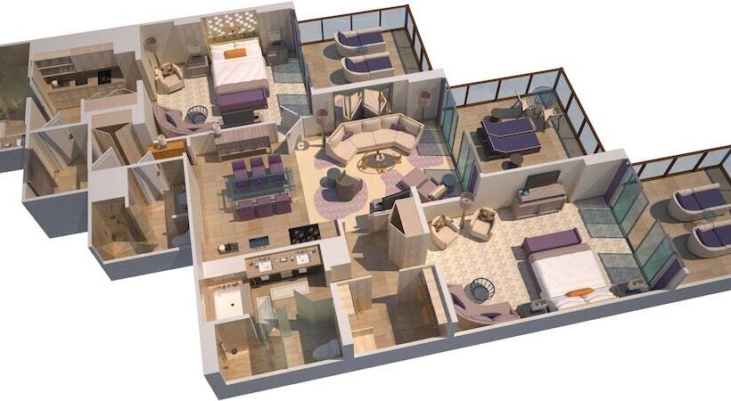 ロイヤルスイート２ベッドルーム, The St. Regis Bal Harbour Resort