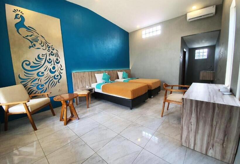 バルコニー付きデラックスルーム, Sanur Agung Suite