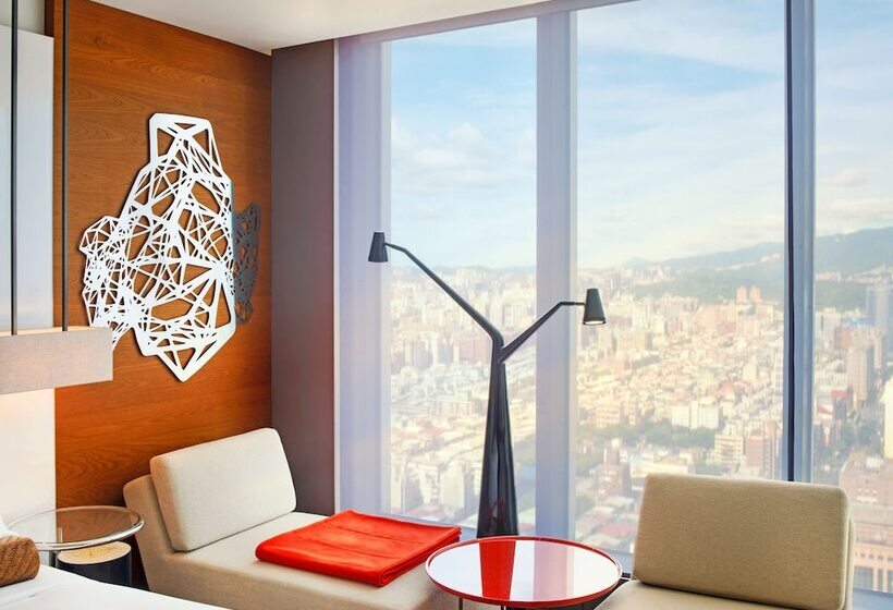 اتاق استاندارد با 2 تخت دوبل, W Taipei