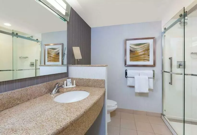 キングサイズベッドのスタンダードルーム, Courtyard By Marriott Oklahoma City Downtown