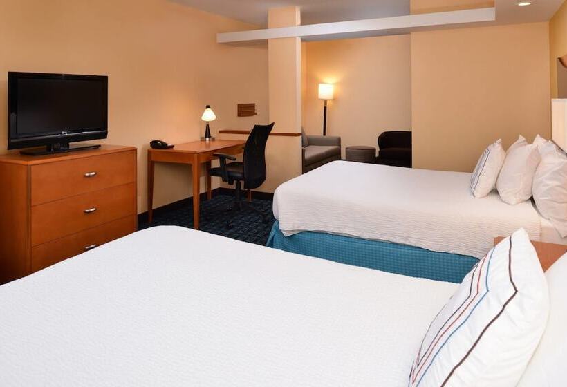 اتاق استاندارد با 2 تخت دوبل, Fairfield Inn And Suites By Marriott Fort Wayne
