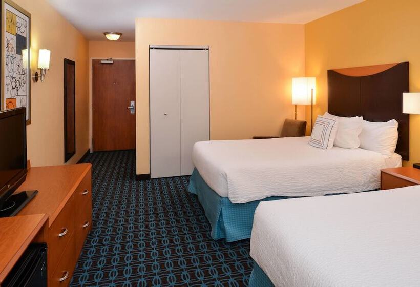 اتاق استاندارد با 2 تخت دوبل, Fairfield Inn And Suites By Marriott Fort Wayne