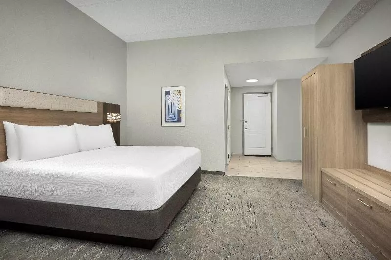 身障者適用キングサイズベッドルーム, Holiday Inn Express Hotel & Suites Greensboro   Airport Area, An Ihg