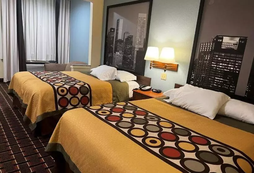 Standard-invahuone, Super 8 By Wyndham Stafford Sugarland Area