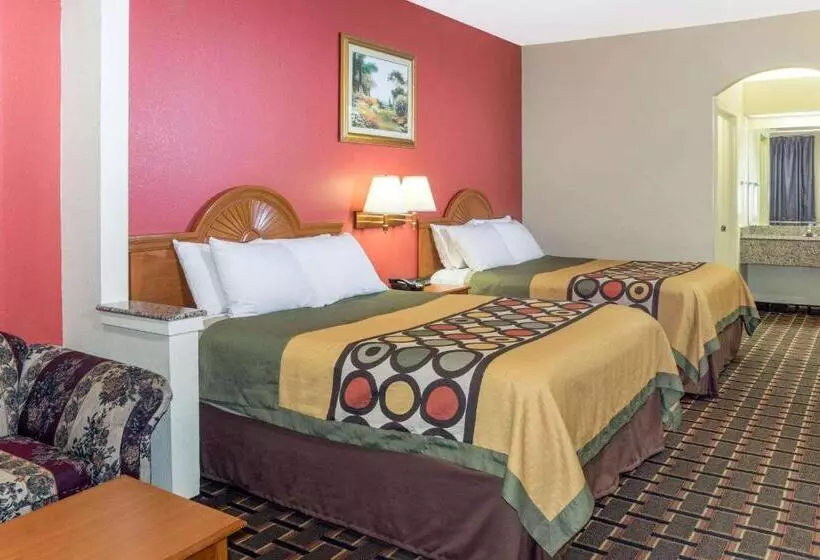Standard-invahuone, Super 8 By Wyndham Stafford Sugarland Area