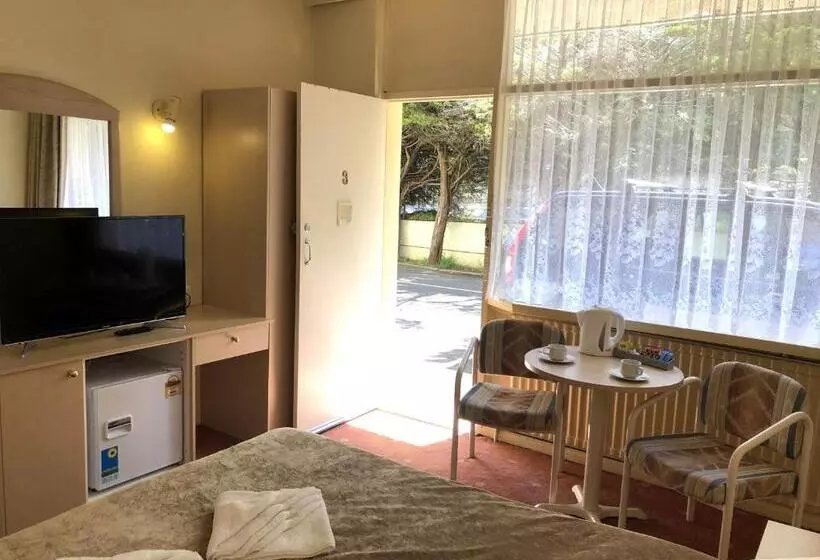 クイーンサイズベッドのスタンダードルーム, The Clarendon Motel Katoomba