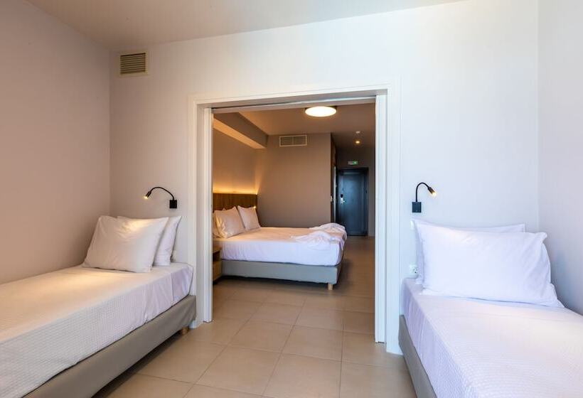 Pokój Rodzinny Widok Morze, White Olive Elite Rethymno