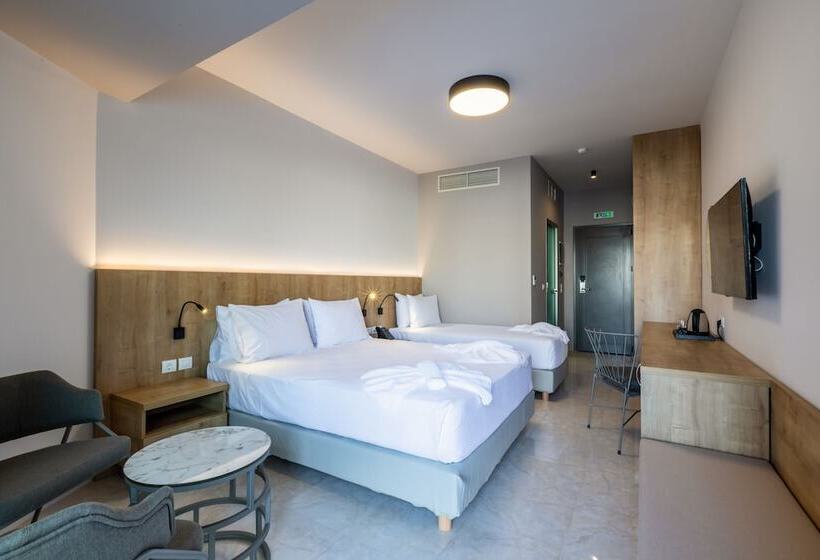 Triple Room Sea View, White Olive Elite Rethymno