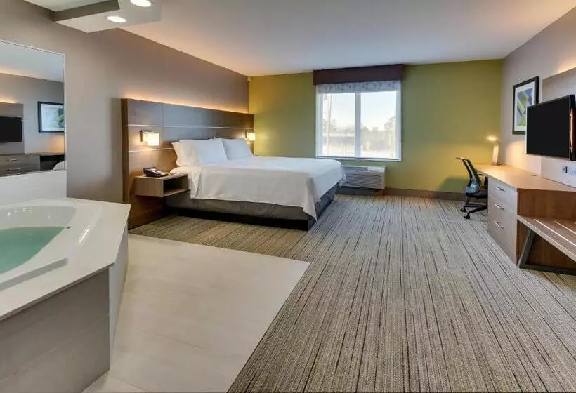 キングサイズベッドのスタンダードルーム, Holiday Inn Express Hotel & Suites Columbus Fort Benning, An Ihg