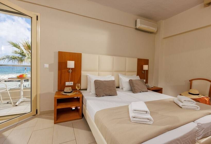 Номер Стандарт Вид на Море, Malia Bay Beach Hotel & Bungalows