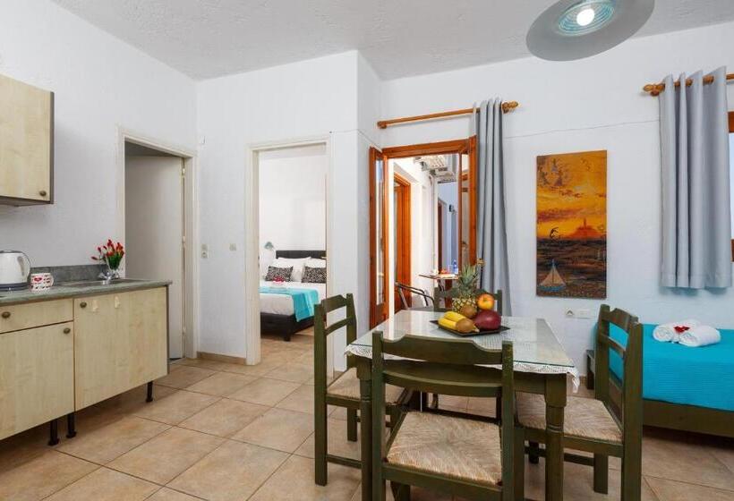 شقة غرفة واحدة مطلة على البحر, Romantica Hotel Apartments