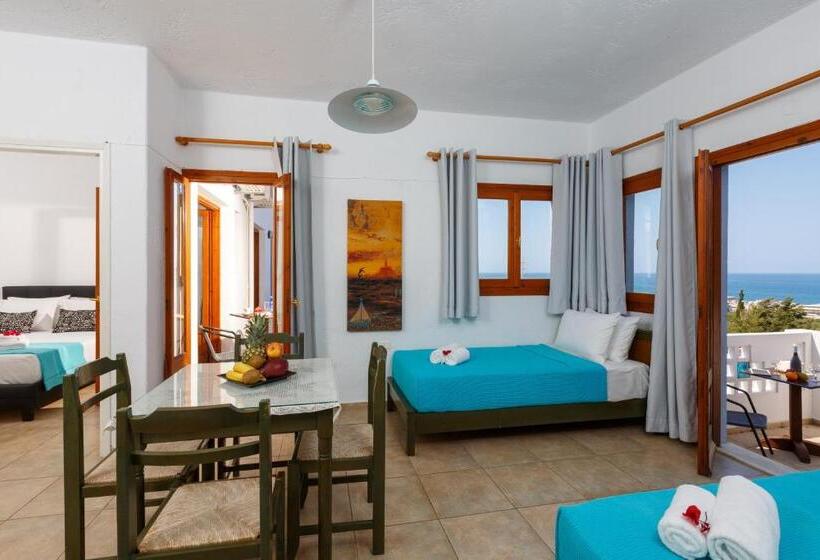 Апартаменты 1 Спальня Вид на Море, Romantica Hotel Apartments