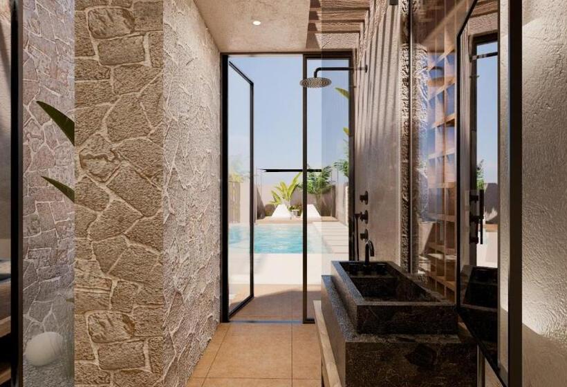 جناح مزود بحمام سباحة, Socrates Hotel Malia Beach