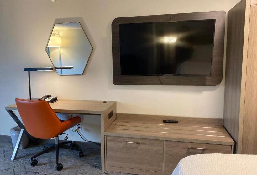 适合残疾人士使用的带超级大床的标准间, Holiday Inn Express Plymouth, An Ihg