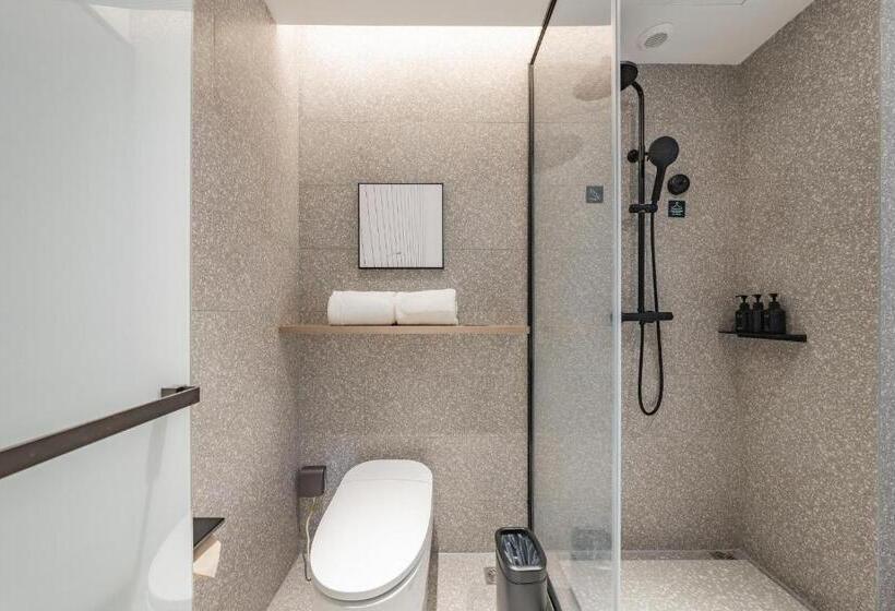 Standaardkamer met Uitzicht op de Tuin, Jinjiang Inn Shanghai Zhangjiang Road