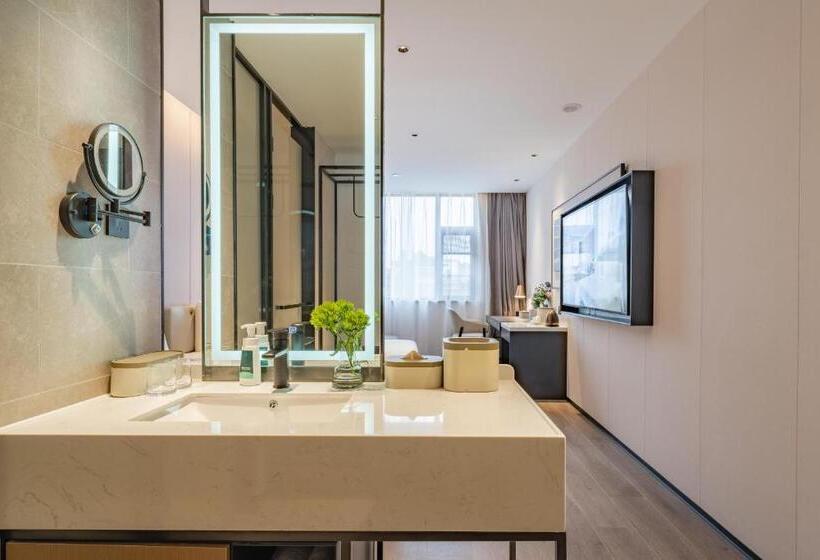 Standaardkamer met Uitzicht op de Stad, Jinjiang Inn Shanghai Zhangjiang Road