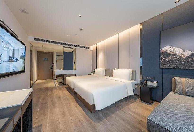 Standaardkamer met Uitzicht op de Stad, Jinjiang Inn Shanghai Zhangjiang Road