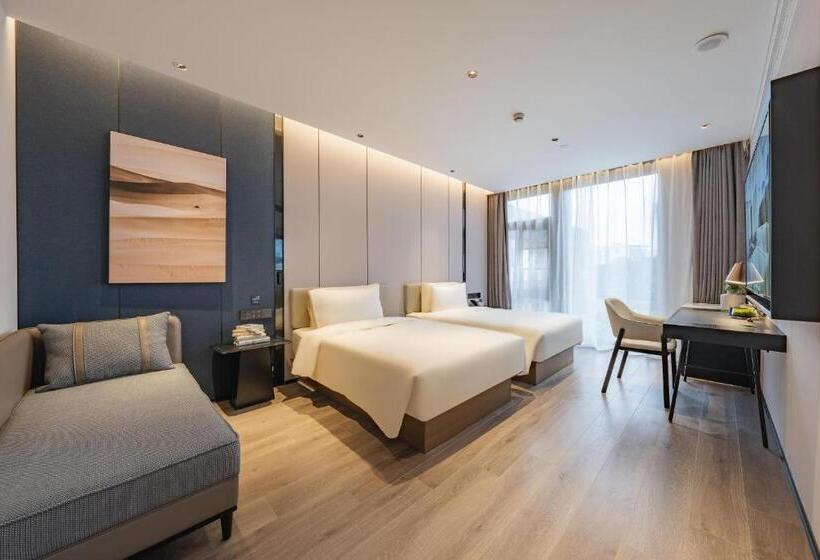 Standaardkamer met Uitzicht op de Stad, Jinjiang Inn Shanghai Zhangjiang Road