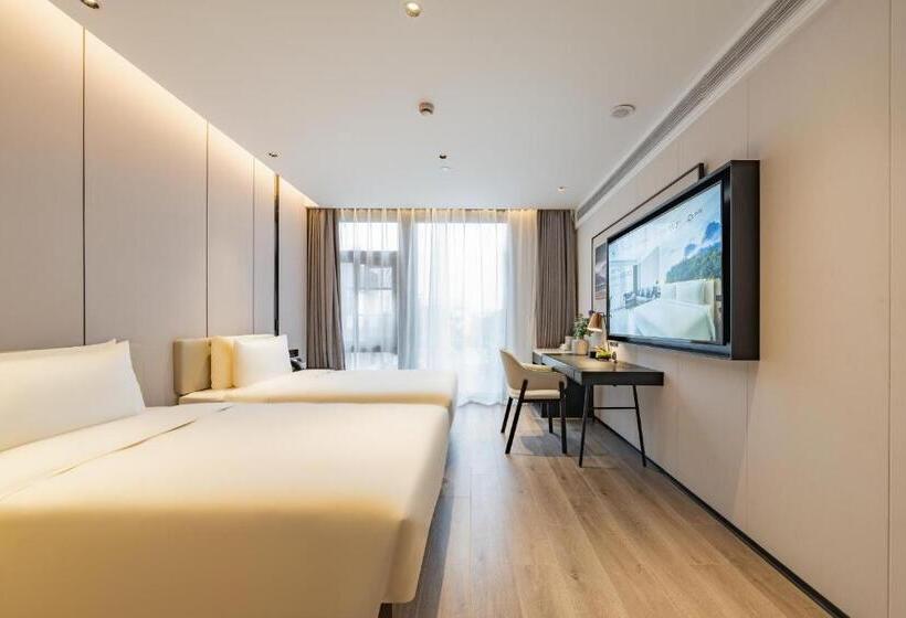 Standaardkamer met Uitzicht op de Stad, Jinjiang Inn Shanghai Zhangjiang Road