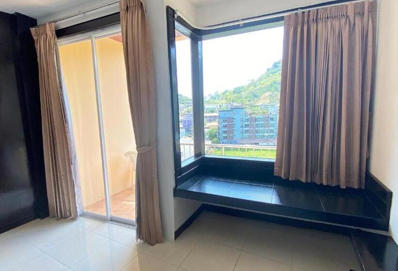 디럭스 룸 킹사이즈 침대, Sm Patong Resort