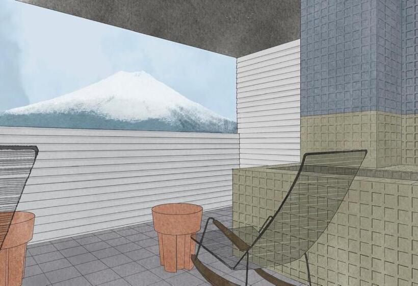 غرفة ديلوكس, Mt Fuji View And Private Sauna Ryokan Shizuku