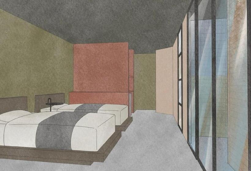 غرفة قياسية مطلة على الجبل, Mt Fuji View And Private Sauna Ryokan Shizuku