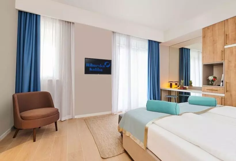 Standard-huone Parveke, Ribarska Koliba Resort