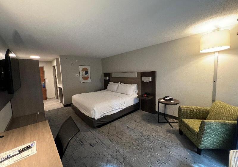 Номер Стандарт Кровать Кинг Адаптированный для Инвалидов, Holiday Inn Express Hotel & Suites Dubois, An Ihg