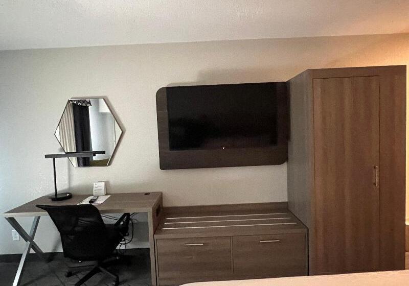 غرفة قياسية سرير كينج لذوى الإحتياجات الخاصة, Holiday Inn Express Hotel & Suites Dubois, An Ihg