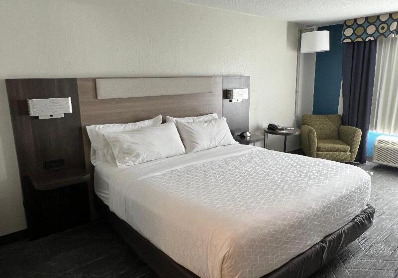 Номер Стандарт Кровать Кинг Адаптированный для Инвалидов, Holiday Inn Express Hotel & Suites Dubois, An Ihg