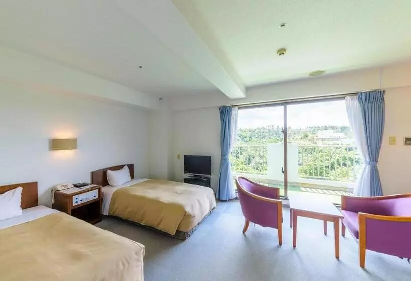 シングルデラックスルーム, Kanehide Onna Marine View Palace