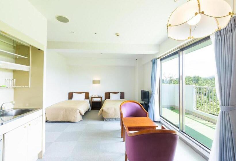 اتاق استاندارد با چشمانداز کوهستان, Kanehide Onna Marine View Palace