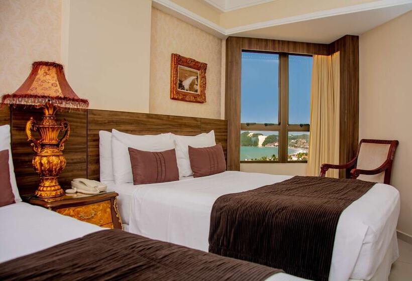 디럭스 룸 측면 바다 전망, Majestic Ponta Negra Beach,worldhotels Elite