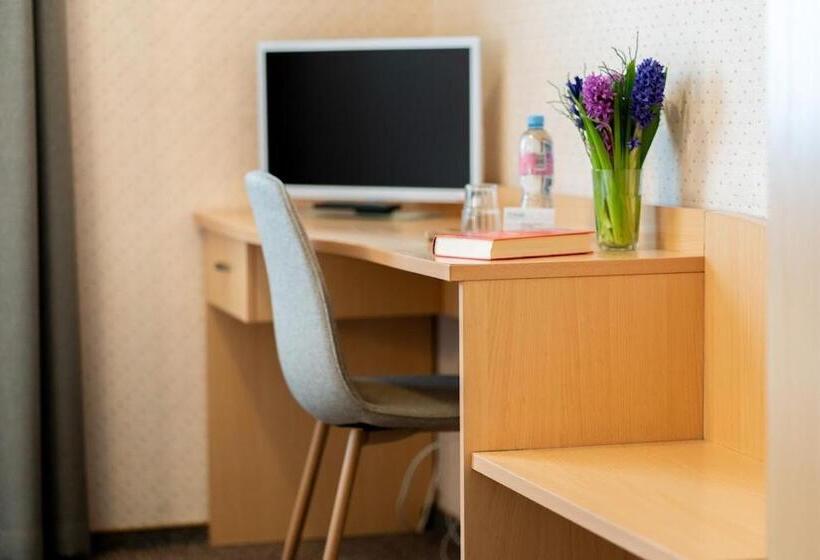 اتاق استاندارد یک نفره, Aribė Hotel Klaipėda, Free Parking