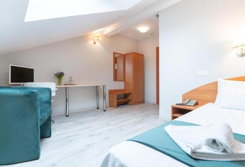 اتاق اکونومی یک تخته, Aribė Hotel Klaipėda, Free Parking